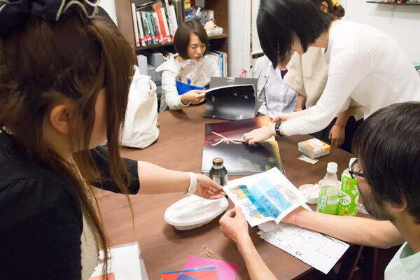 熊谷聖司ワークショップ『本を作って、ブックフェア「写真集飲み会」で売ろう+ソラリスで展示しよう』