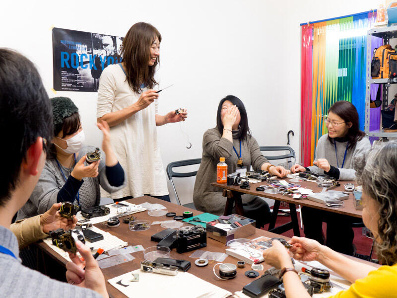 セイリー育緒さんのフィルムカメラ・ワークショップ「MY TRIP35をつくろう」
