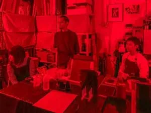 あかつき写房　湿板写真