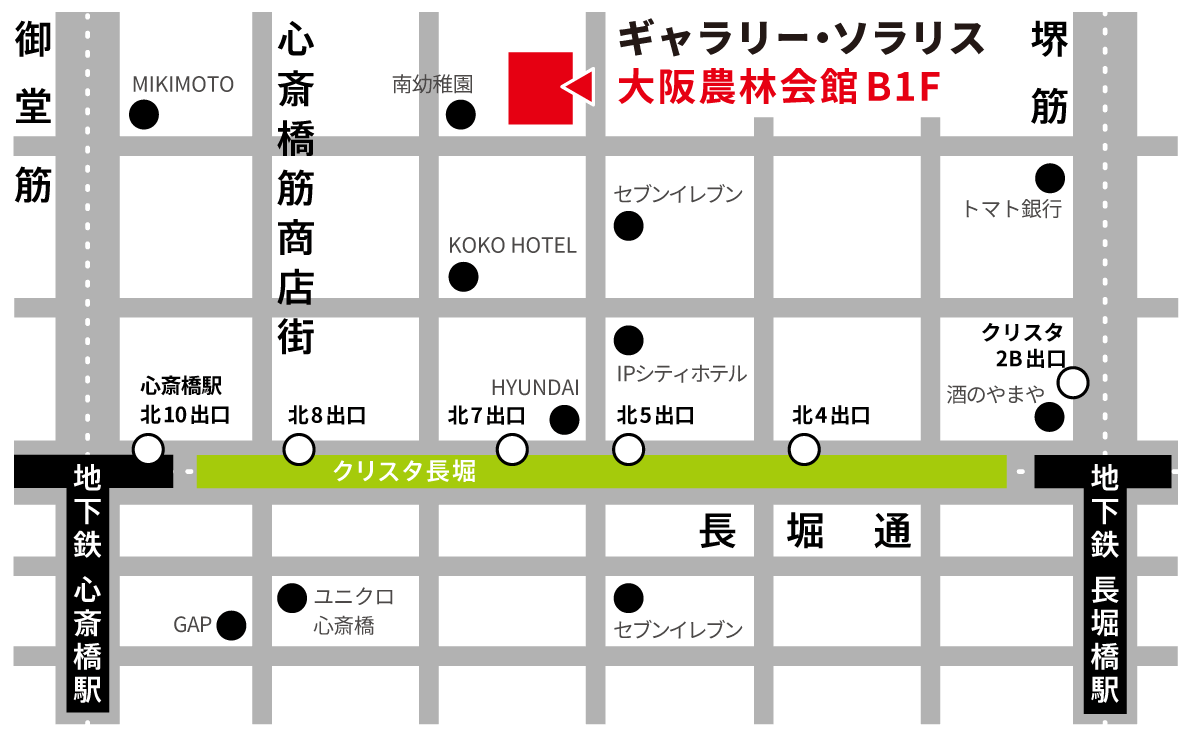 ギャラリーソラリス　地図